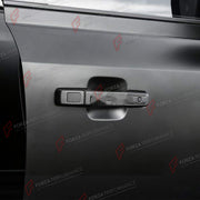 DOOR HANDLE COVER for LAND ROVER DEFENDER 90 110 130 L663 2020+

Set includes:
Door Handle Covers
Tailgate Handle Cover

Material: ABS with Carbon Fiber Finish

NOTE: Professional installation is required.