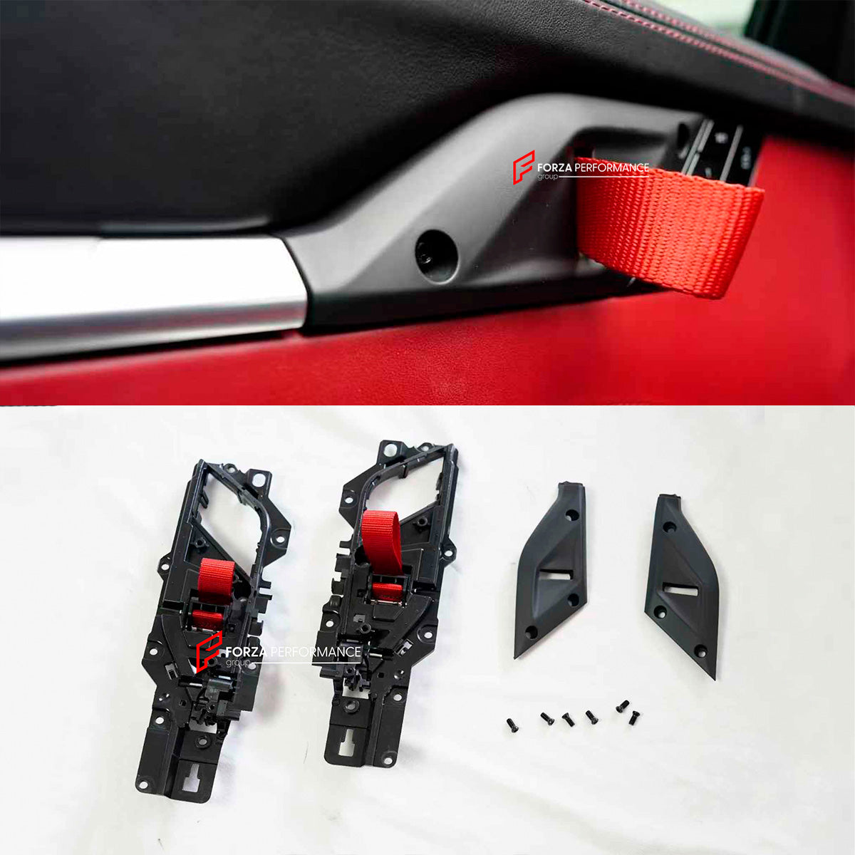 UPGRADE INTERIOR DOOR HANDLE for PORSCHE 911 992.1 2019 - 2025 upgrade to GT3 RS