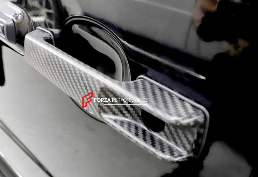 DRY CARBON FIBER DOOR HANDLE  for Mercedes-Benz G-Class W463A W464 2018+