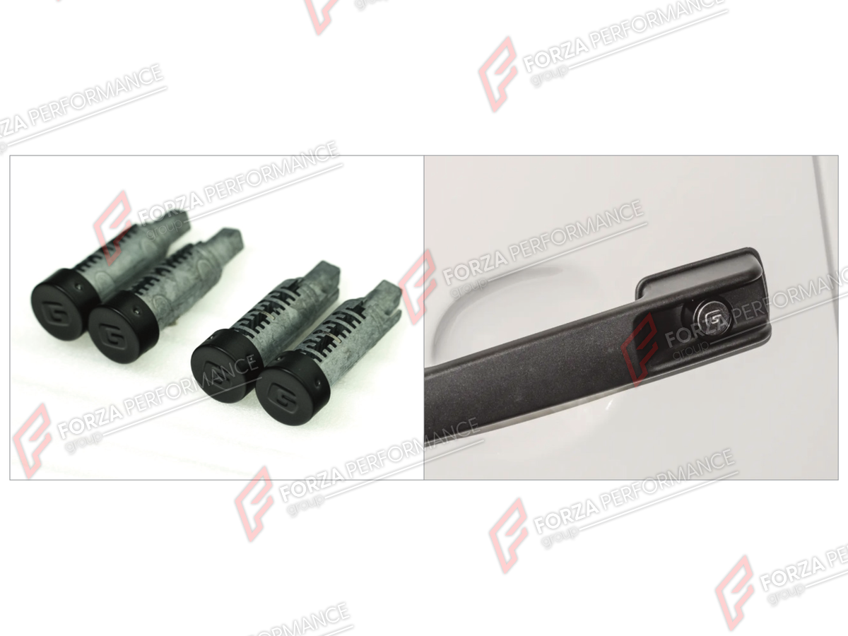 DOOR HANDLE LOCK CYLINDER for MERCEDES-BENZ G-CLASS W464 W465 2019+

Set includes:
Door Handle Lock Cylinder

Material: Plastic

NOTE: Professional installation is required.