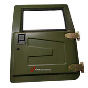Metal Doors Replacement for Hummer H1 1992 - 2006
Set includes:

Doors
Material: Metal

NOTE: Professional installation is required.