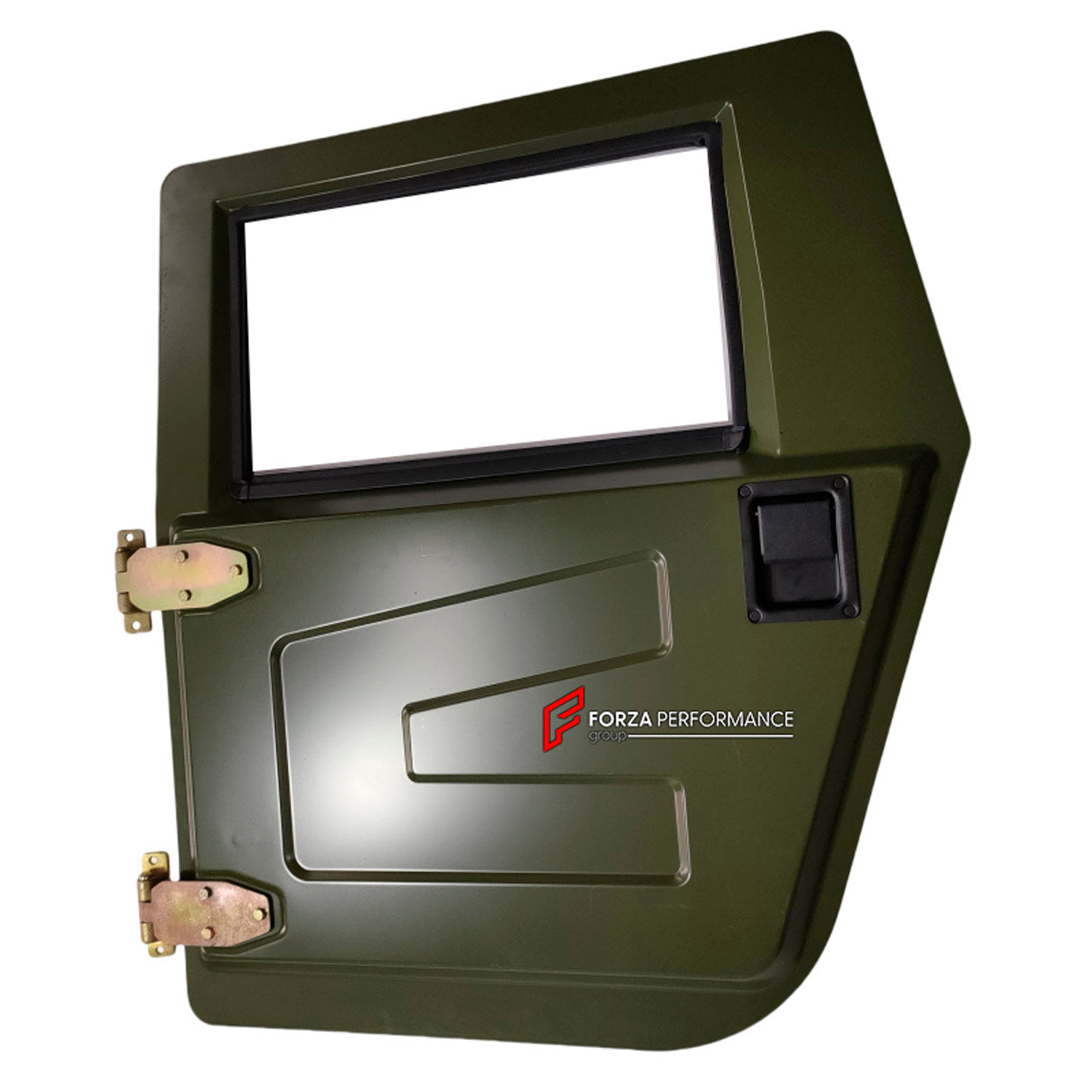Metal Doors Replacement for Hummer H1 1992 - 2006
Set includes:

Doors
Material: Metal

NOTE: Professional installation is required.