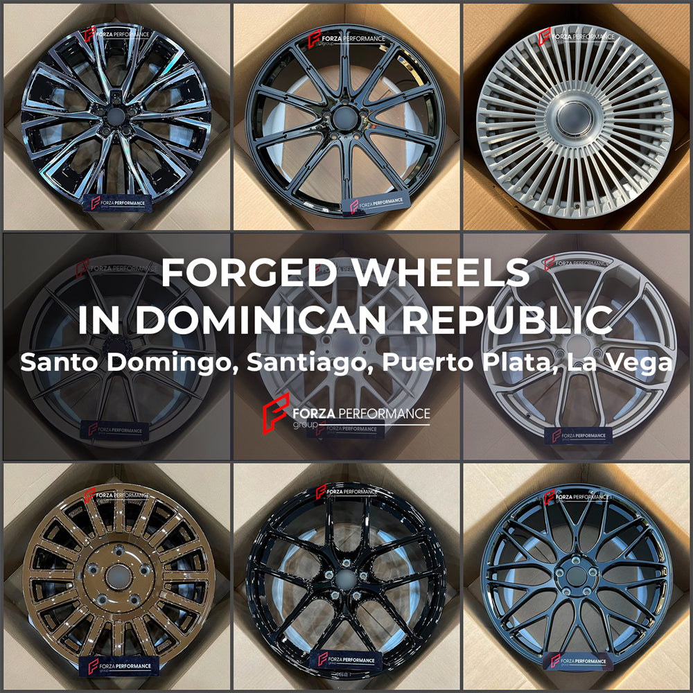 FORGED WHEELS RIMS CUSTOM MADE in DOMINICAN REPUBLIC: SANTO DOMINGO, SANTIAGO, PUERTO PLATA, LA VEGA