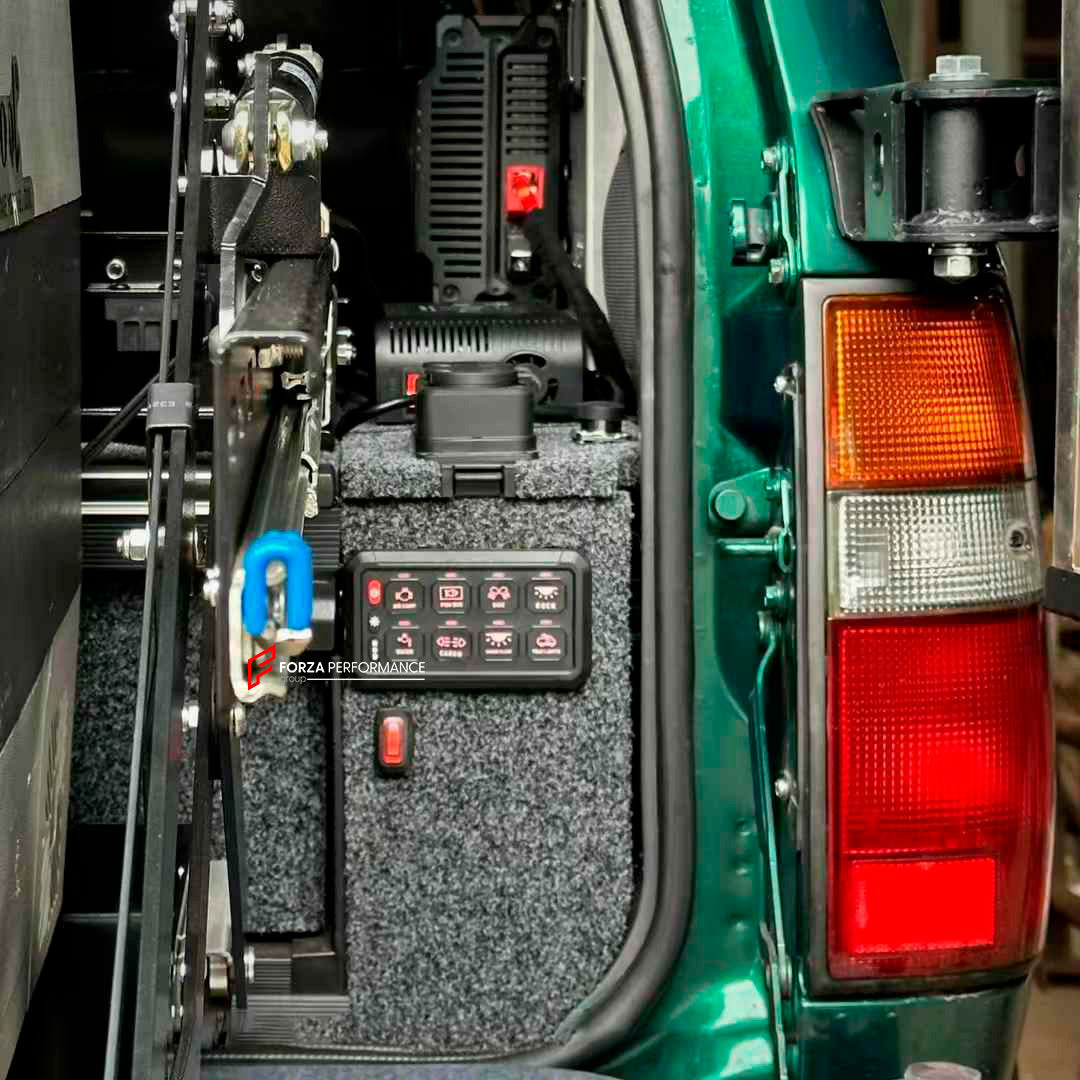 DRAWER and DROP DOWN SLIDER CARGO STORAGE KIT for TOYOTA LAND CRUISER 80 LC80
Simplify the storage and organization of equipment and valuables. These lockable drawers with integrated deck and faceplates were designed specifically for the TOYOTA LAND CRUISER 80. Hide the contents from prying eyes, while creating a more convenient and easily accessible storage space in your car. Designed solidly for tough for both on and off-road travel.
Which drawers are best for me?
We have a turnkey solution and you can