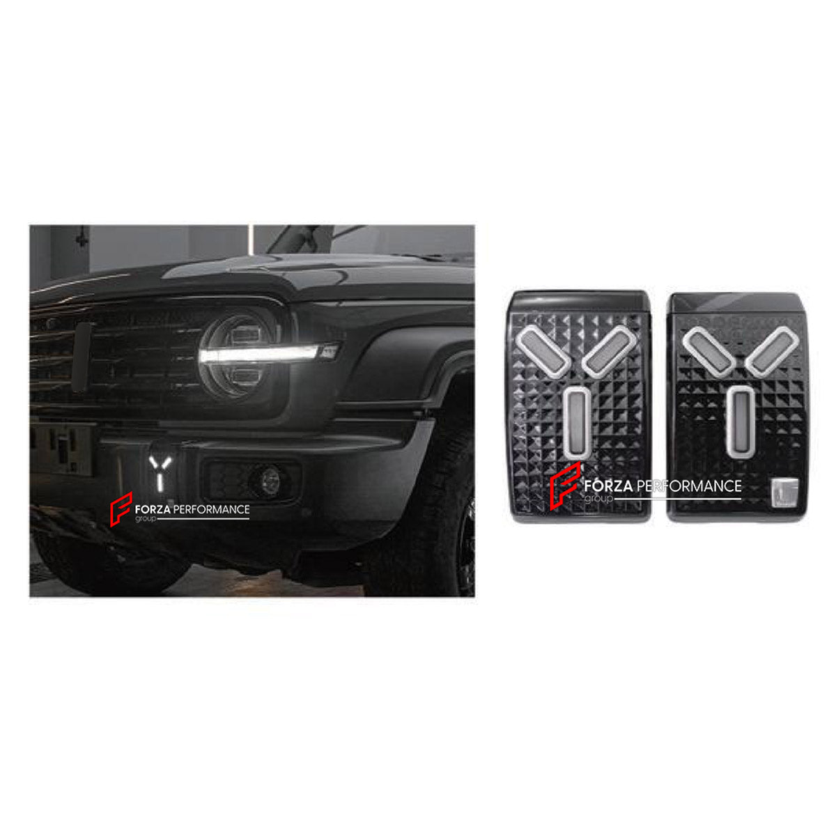 DRL LIGHTS for TANK 300 2020+

Set includes:
DRL Lights

Material: Plastic

NOTE: Professional installation is required.