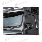 DRY CARBON A-PILLAR COVERS for MERCEDES-BENZ G-CLASS W464 2019 - 2024

Set includes:
A-Pillar Covers

Material: Dry Carbon

NOTE: Professional installation is required.