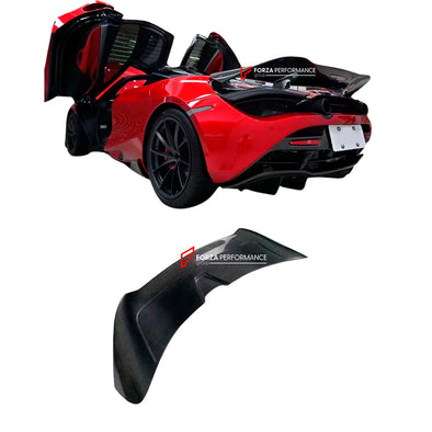 DRY CARBON ACTIVE WING BLADE SPOILER for MCLAREN 720S 2017 - 2023

Set includes:

Rear Spoiler

Material: Carbon Fiber

Note: Professional installation is required

CONTACT US FOR PRICING