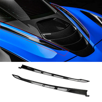 DRY CARBON AERO BRIDGE for MCLAREN 720S 2017 - 2023

Set includes:

Aero Bridge

Material: Carbon Fiber

NOTE: Professional installation is required