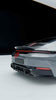 DRY CARBON AERO KIT for PORSCHE 911 992.2 CARRERA 2024+

Set includes:

Front Lip

Side Skirts
Engine Lid
Rear Duck Spoiler
Rear Diffuser

Material: Dry Carbon fiber

NOTE: Professional installation is required