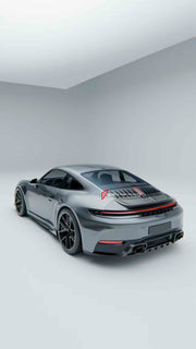 DRY CARBON AERO KIT for PORSCHE 911 992.2 CARRERA 2024+

Set includes:

Front Lip

Side Skirts
Engine Lid
Rear Duck Spoiler
Rear Diffuser

Material: Dry Carbon fiber

NOTE: Professional installation is required