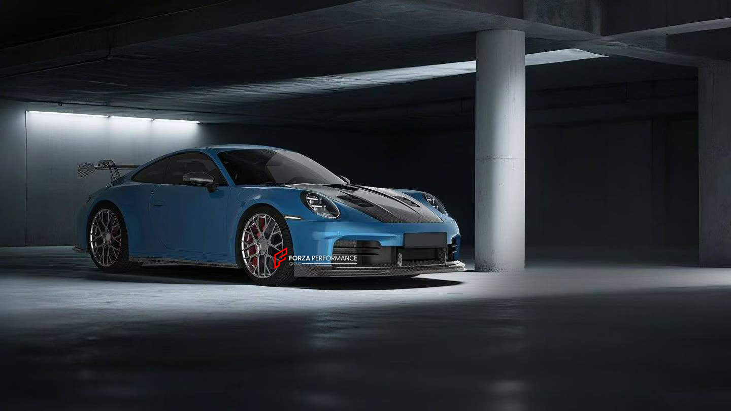 DRY CARBON AERO KIT for PORSCHE 911 992.2 CARRERA 2025+

Set includes:

Front Lip

Side Skirts
Engine Lid
Rear Duck Spoiler
Rear Diffuser

Material: Dry Carbon fiber

NOTE: Professional installation is required