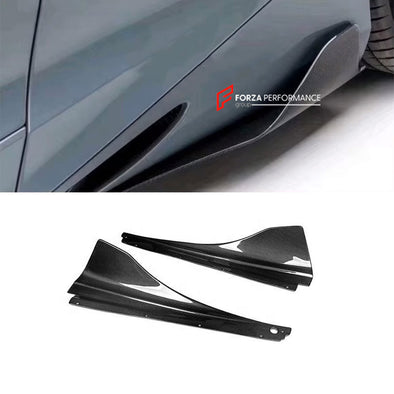 DRY CARBON AERO SIDE BLADES for MCLAREN 720S 2017 - 2023

Set includes:

Aero Side Blades

Material: Carbon Fiber

Note: Professional installation is required
