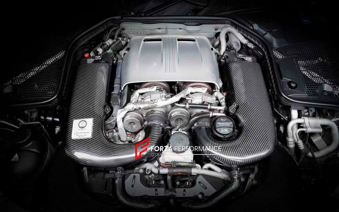 DRY CARBON AIR INTAKE for MERCEDES BENZ C CLASS AMG C63 W205 2015 - 2021
Set includes:
Air Intake
Material: Dry Carbon
NOTE: Professional installation is required