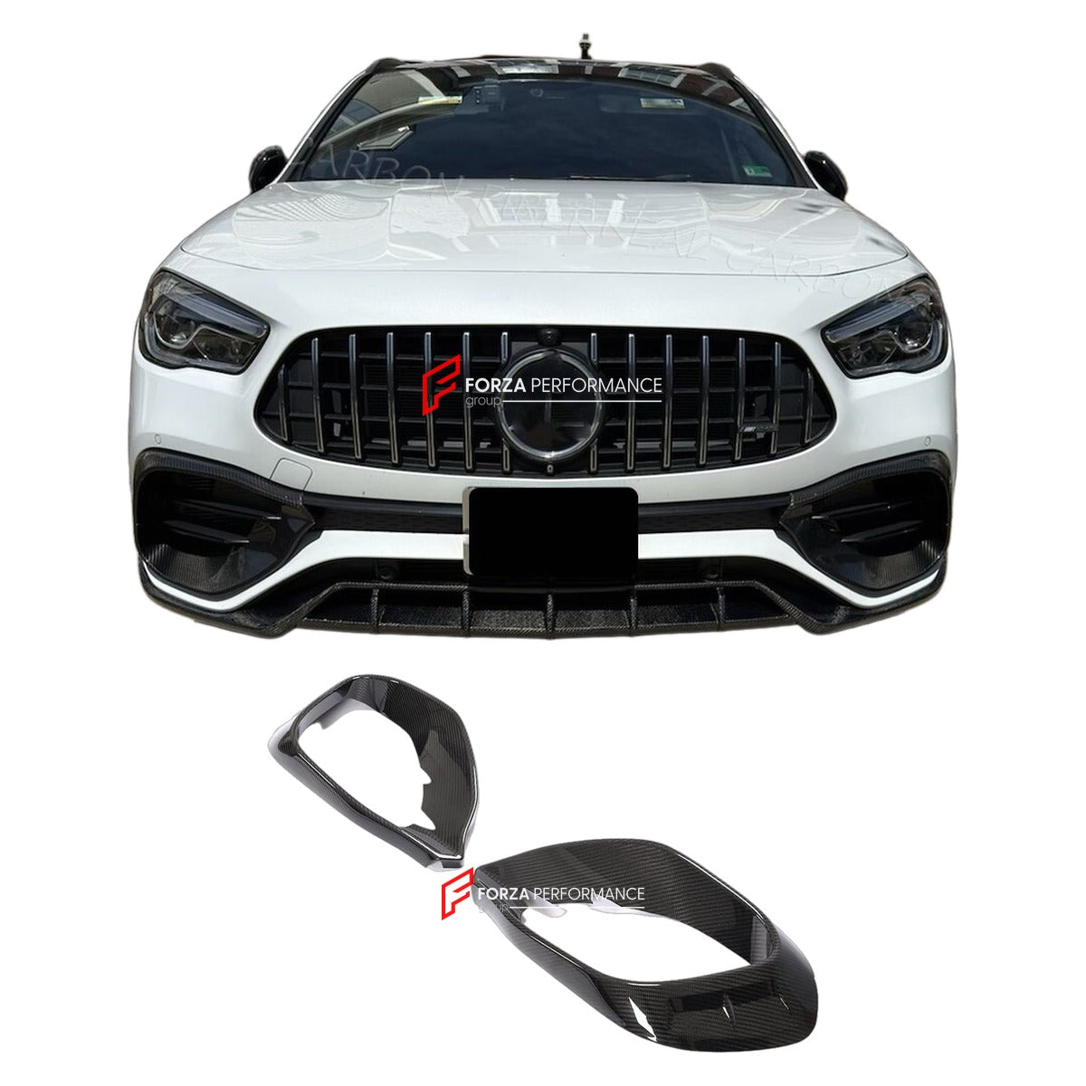 DRY CARBON AIR VENT COVERS for MERCEDES BENZ GLA H247 GLA250 GLA35 GLA45 2020+ FORZA PERFORMANCE Custom Fit
Set includes:

Air Vent Covers
Material: Dry Carbon

NOTE: Professional installation is required.

Why “Contact Us for Pricing”?
We don’t display fixed prices because our goal is to offer you the most competitive deal possible. Product costs often decrease over time, and by requesting a quote, you’ll receive our most up-to-date price on market.

SECURED PAYMENT METHODS
PayPal (+4.4% fee)
Visa / Master