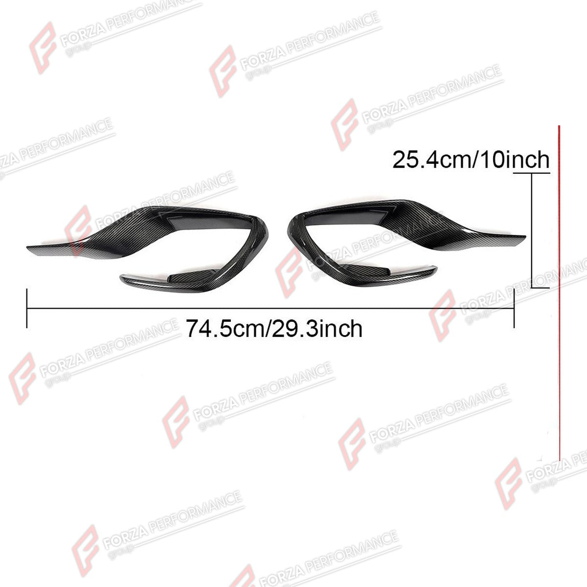 DRY CARBON AIR VENT COVERS for MERCEDES BENZ GT50 GT53 GT63 GT43 2019+ FORZA PERFORMANCE Custom Fit
Set includes:

Air Vent Covers
Material: Dry Carbon

NOTE: Professional installation is required.

Why “Contact Us for Pricing”?
We don’t display fixed prices because our goal is to offer you the most competitive deal possible. Product costs often decrease over time, and by requesting a quote, you’ll receive our most up-to-date price on market.

SECURED PAYMENT METHODS
PayPal (+4.4% fee)
Visa / Mastercard / A