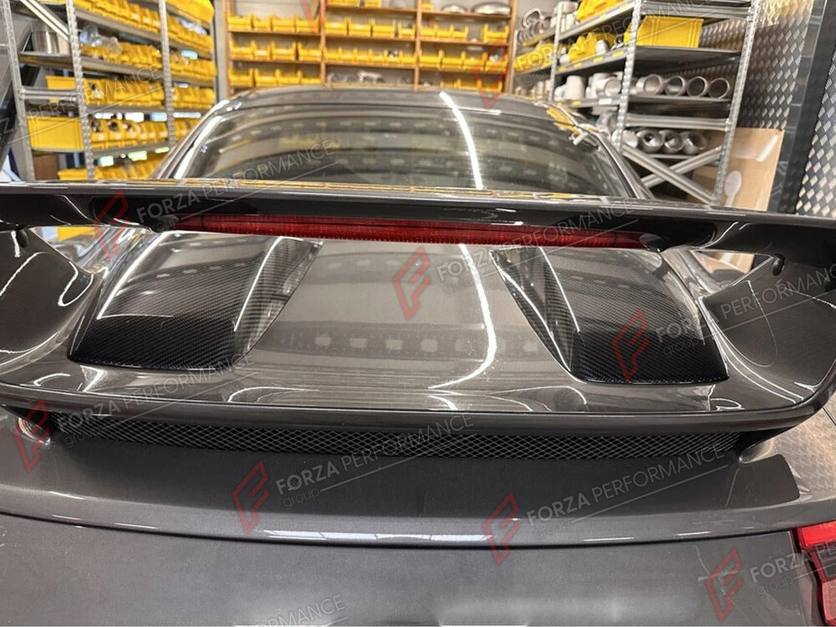 DRY CARBON AIR VENT COVERS for PORSCHE 911 991.2 GT3 COUPE 2018 - 2019 FORZA PERFORMANCE Custom Fit
Set includes:

Air Vent Covers
Material: Dry Carbon

NOTE: Professional installation is required.

Why “Contact Us for Pricing”?
We don’t display fixed prices because our goal is to offer you the most competitive deal possible. Product costs often decrease over time, and by requesting a quote, you’ll receive our most up-to-date price on market.

SECURED PAYMENT METHODS
PayPal (+4.4% fee)
Visa / Mastercard / A