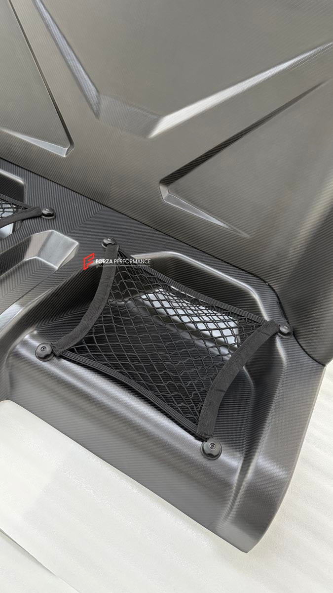 DRY CARBON BACK SEAT DELETE KIT REAR SEAT REMOVE for BMW M2 G87 M240 G42 2021+

Designed to:

Reduce overall weight of the car
Increase available cargo space
Enhance speed and driving control
Maintain a fresh appearance with UV protection
Material: Carbon