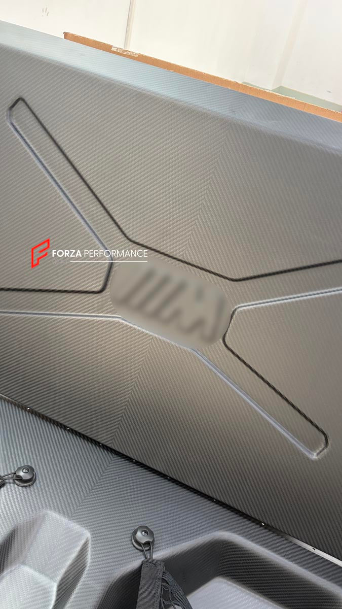 DRY CARBON BACK SEAT DELETE KIT REAR SEAT REMOVE for BMW M2 G87 M240 G42 2021+

Designed to:

Reduce overall weight of the car
Increase available cargo space
Enhance speed and driving control
Maintain a fresh appearance with UV protection
Material: Carbon