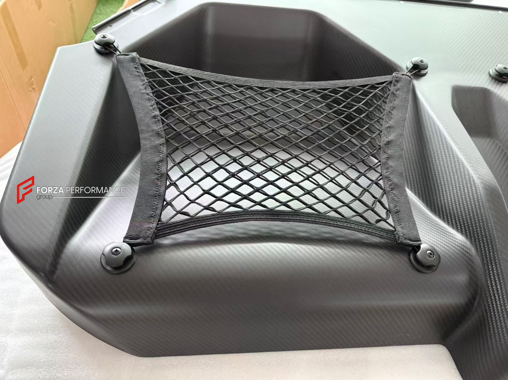 DRY CARBON BACK SEAT DELETE KIT REAR SEAT REMOVE for BMW M4 G82 2021+

Designed to:

Reduce overall weight of the car
Increase available cargo space
Enhance speed and driving control
Maintain a fresh appearance with UV protection

Material: Carbon