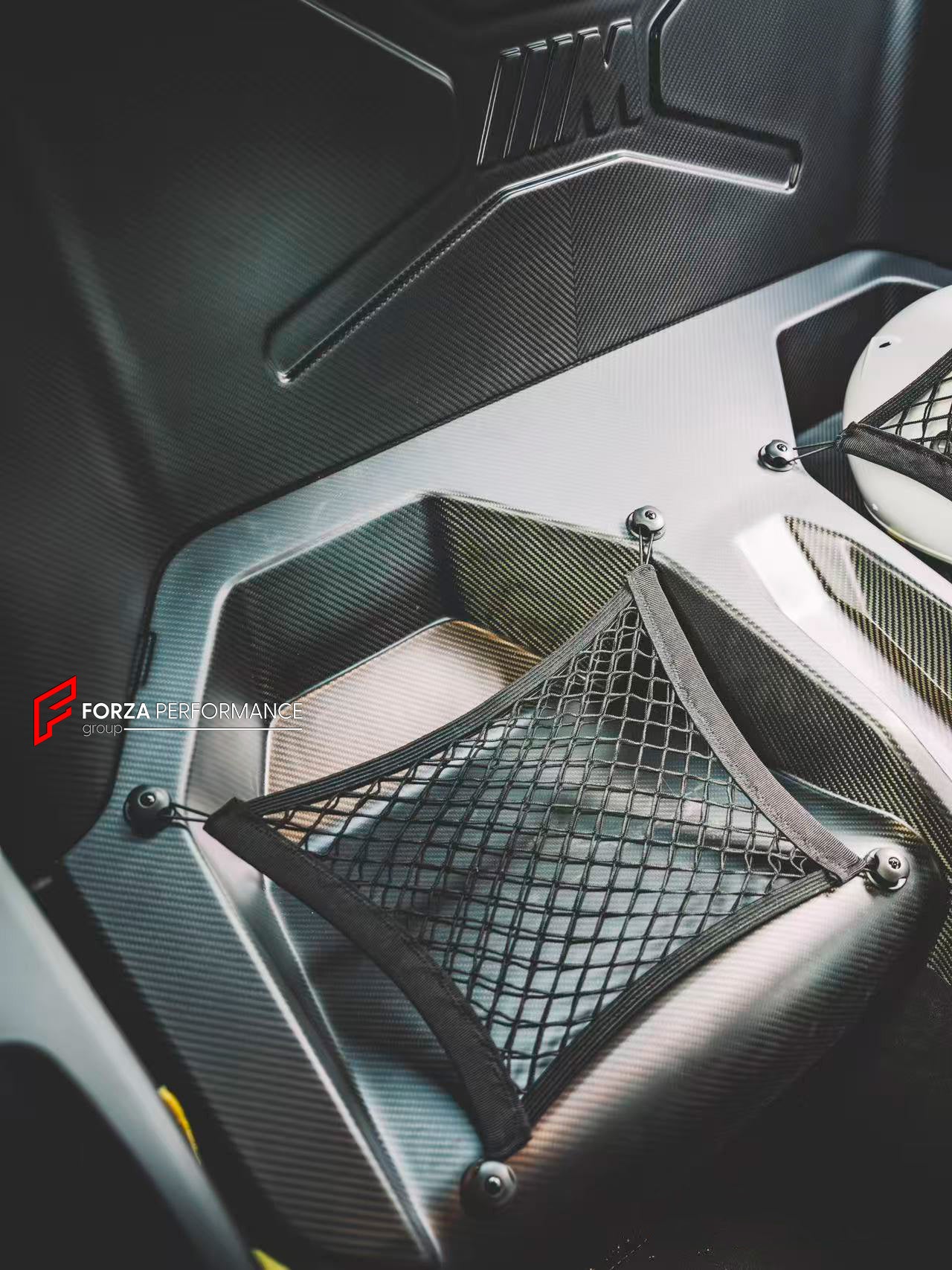 DRY CARBON BACK SEAT DELETE KIT REAR SEAT REMOVE for BMW M4 G82 2021+

Designed to:

Reduce overall weight of the car
Increase available cargo space
Enhance speed and driving control
Maintain a fresh appearance with UV protection

Material: Carbon