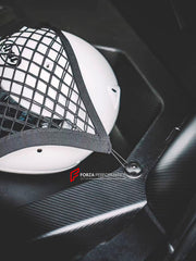 DRY CARBON BACK SEAT DELETE KIT REAR SEAT REMOVE for BMW M4 G82 2021+

Designed to:

Reduce overall weight of the car
Increase available cargo space
Enhance speed and driving control
Maintain a fresh appearance with UV protection

Material: Carbon