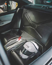 DRY CARBON BACK SEAT DELETE KIT REAR SEAT REMOVE for BMW M4 G82 2021+

Designed to:

Reduce overall weight of the car
Increase available cargo space
Enhance speed and driving control
Maintain a fresh appearance with UV protection

Material: Carbon