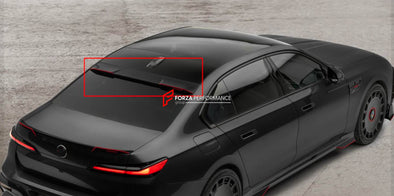 DRY CARBON ROOF SPOILER for BMW 7 SERIES G70 2022+  Set includes:  Roof Spoiler