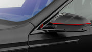 DRY CARBON SIDE MIRRORS for BMW 7 SERIES G70 2022+  Set includes:  Side Mirrors