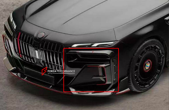 DRY CARBON AIR VENT COVERS for BMW 7 SERIES G70 2022+  Set includes:  Air Vent Covers