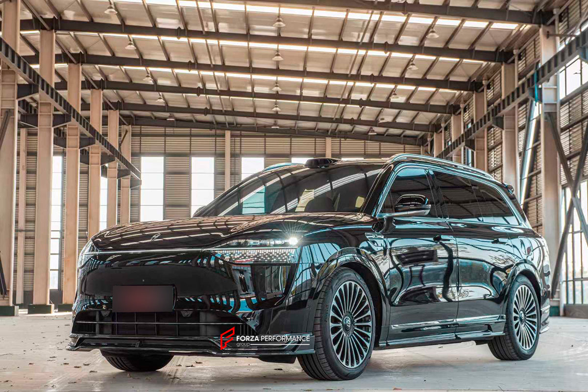 DRY CARBON BODY KIT for AITO M9 2023+

Set includes:

Front Lip
Side Skirts
Roof Spoiler
Rear Diffuser

Material: Dry Carbon

Note: Professional installation is required