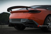 DRY CARBON BODY KIT for ASTON MARTIN DB 11 AM5 2016 - 2023

Set includes:

Front Lip
Hood / Bonnet
Fender Flares
Side Skirts
Rear Spoiler
Rear Diffuser

Material: Dry Carbon