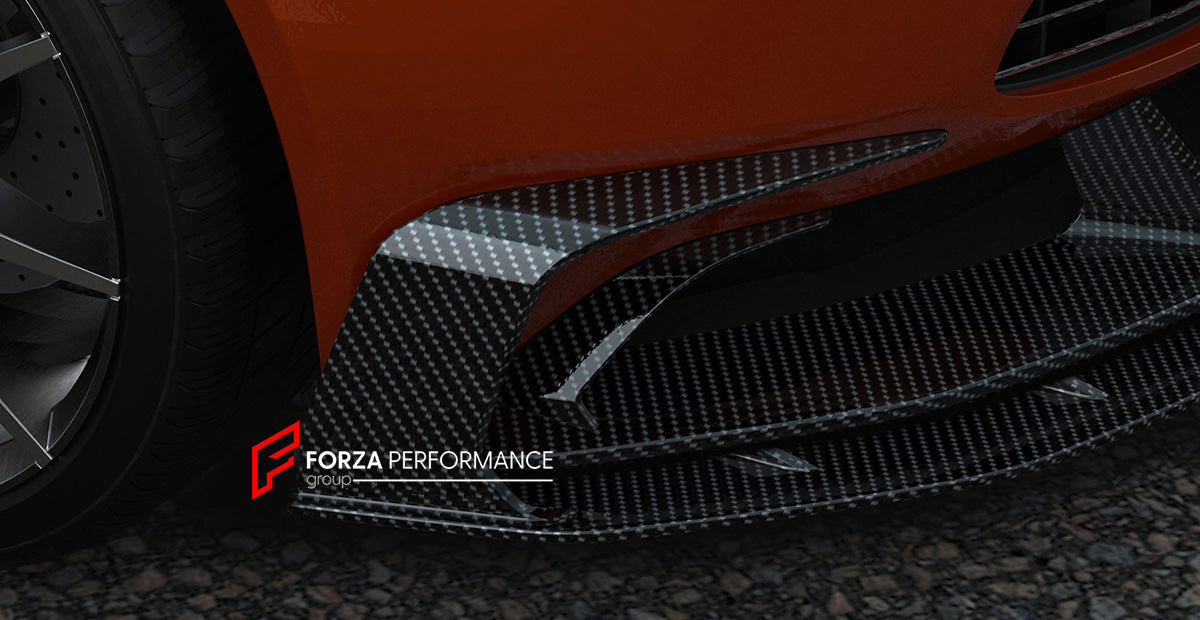 DRY CARBON BODY KIT for ASTON MARTIN DB 11 AM5 2016 - 2023

Set includes:

Front Lip
Hood / Bonnet
Fender Flares
Side Skirts
Rear Spoiler
Rear Diffuser

Material: Dry Carbon