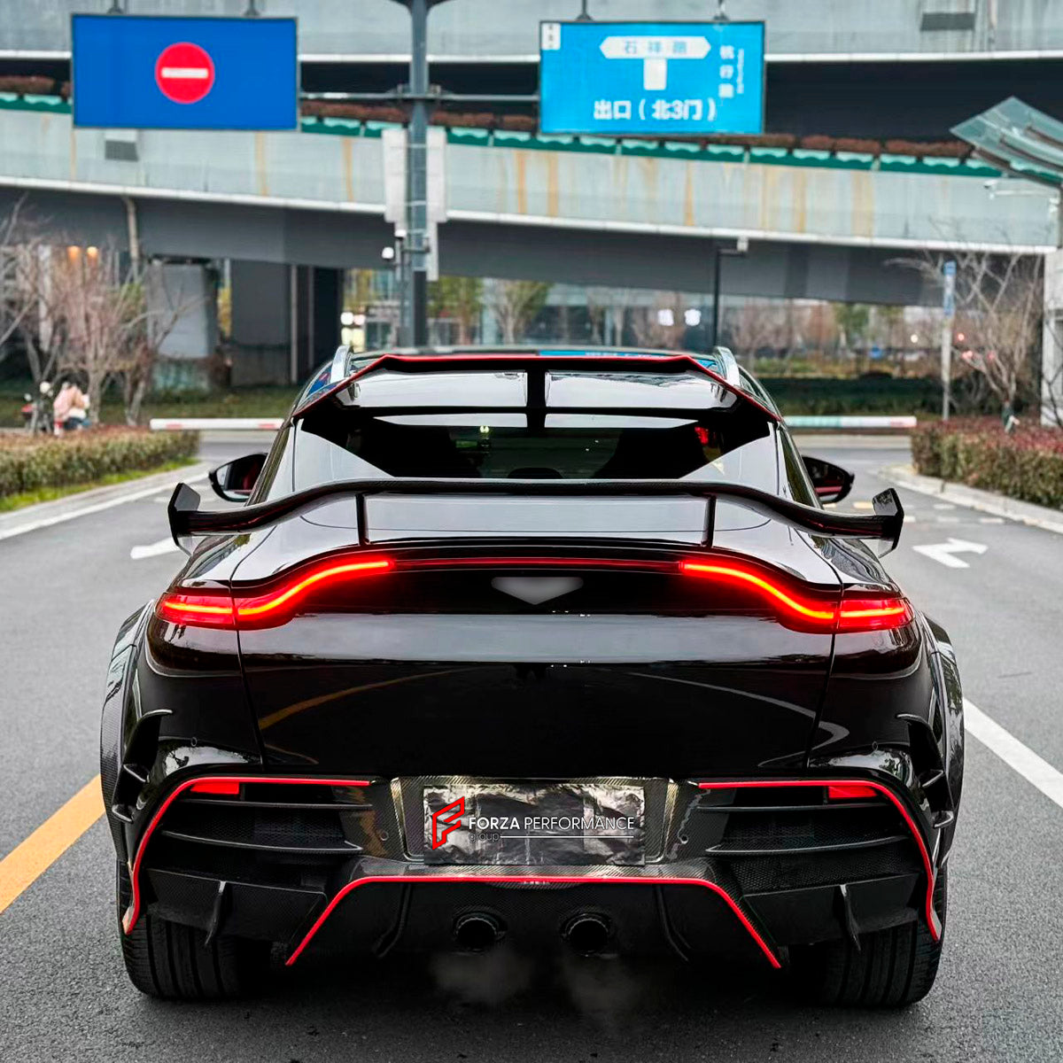 DRY CARBON BODY KIT for Aston Martin DBX AM8 2020 - 2024
Set includes:

Front Lip
Front Canards
Hood Air Vents
Side Mirrors
Side Fenders
Side Air Vents
Side Skirts
Rear Bumper
Rear Spoiler Wing
Exhaust System
Exhaust Tips
Material: Dry Carbon

NOTE: Professional installation is required.