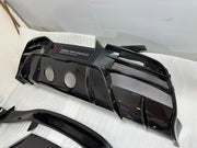 DRY CARBON BODY KIT for Aston Martin DBX AM8 2020 - 2024
Set includes:

Front Lip
Front Canards
Hood Air Vents
Side Mirrors
Side Fenders
Side Air Vents
Side Skirts
Rear Bumper
Rear Spoiler Wing
Exhaust System
Exhaust Tips
Material: Dry Carbon

NOTE: Professional installation is required.