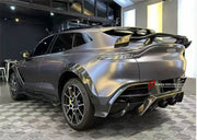 DRY CARBON BODY KIT for ASTON MARTIN DBX AM8 2020 - 2024 FORZA PERFORMANCE custom fit MS Style

Set includes:
Front Lip
Front Bumper Air Vent Covers
Hood Bonnet Air Vents
Side Fender Vents
Fender Flares
Side Mirror Covers
Body Side Door Moldings
Side Skirts
Roof Spoiler
Rear Spoiler Wing
Rear Diffuser

Material: Dry Carbon

NOTE: Professional installation is required.
