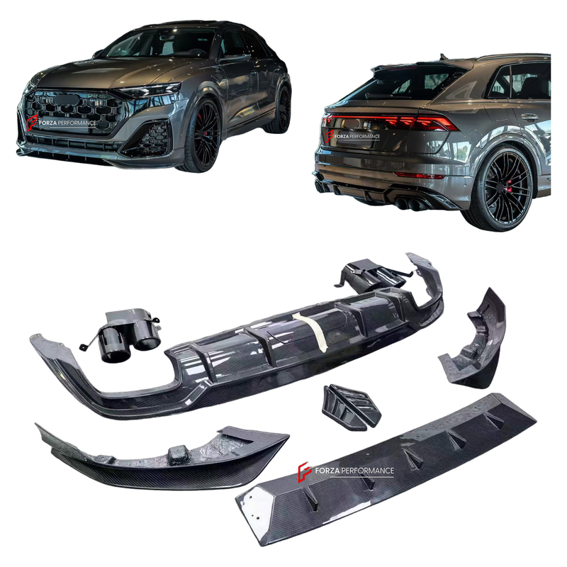 DRY CARBON BODY KIT for AUDI Q8 4M FACELIFT 2023+