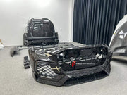 DRY CARBON BODY KIT for AUDI Q8 RS Q8 4M FACELIFT 2023+ FORZA PERFORMANCE custom fit Mansory Style

Set includes:
Front Lip
Front Bumper Assembly
Front Grille
Hood Bonnet
Front Fenders
Fender Flares
Body Side Door Moldings
Side Skirts
Roof Spoiler
Ducktail Spoiler
Rear Bumper Assembly
Rear Diffuser

Material: Dry Carbon

NOTE: Professional installation is required.
