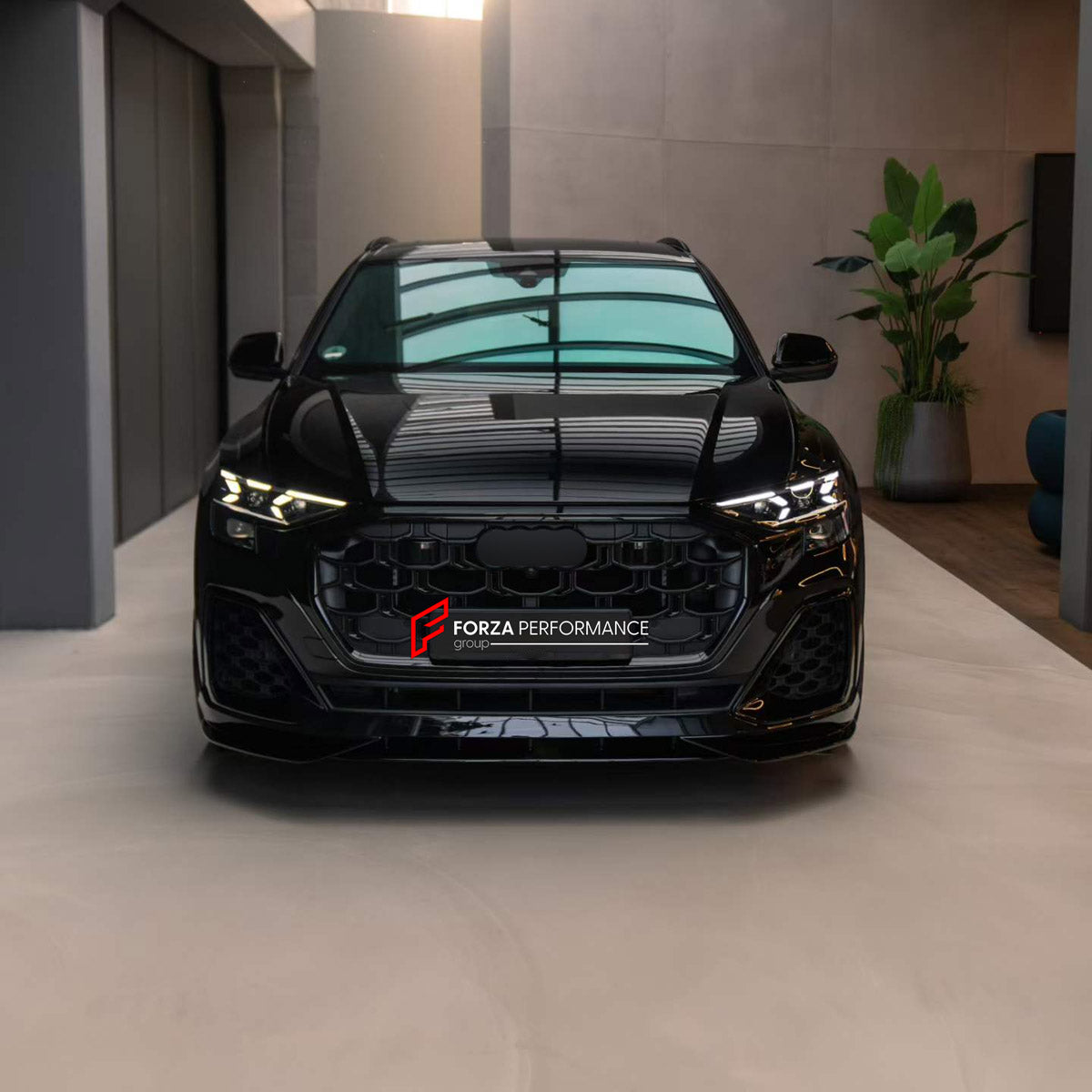 DRY CARBON BODY KIT for AUDI Q8 SQ8 4M FACELIFT 2023+ FORZA PERFORMANCE custom fit ABT Style

Set includes:
Front Lip
Side Fender Vents
Rear Diffuser
Exhaust Tips

Material: Dry Carbon

NOTE: Professional installation is required.