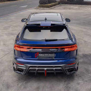 DRY CARBON BODY KIT for AUDI RS Q8 4M 2019 - 2024

Set includes:
Front Lip
Front Bumper Canards
Side Skirts
Roof Spoiler
Ducktail Spoiler
Rear Bumper Fins
Rear Diffuser

Material: Dry Carbon

NOTE: Professional installation is required.