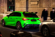 DRY CARBON BODY KIT for AUDI RS3 8Y 2024+
Set includes:

Front Lip
Side Skirts
Diffuser
Roof Spoiler
Material: Dry Carbon

NOTE: Professional installation is required.