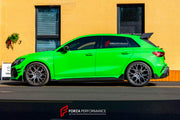 DRY CARBON BODY KIT for AUDI RS3 8Y 2024+
Set includes:

Front Lip
Side Skirts
Diffuser
Roof Spoiler
Material: Dry Carbon

NOTE: Professional installation is required.