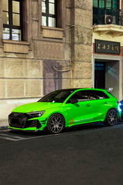 DRY CARBON BODY KIT for AUDI RS3 8Y 2024+
Set includes:

Front Lip
Side Skirts
Diffuser
Roof Spoiler
Material: Dry Carbon

NOTE: Professional installation is required.