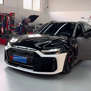 DRY CARBON BODY KIT for AUDI RS6 AVANT C8 GT 2024+ FORZA PERFORMANCE custom fit GT Style

Set includes:
Front Lip
Front Bumper Assembly
Front Fenders
Roof Spoiler
Rear Bumper Assembly
Rear Diffuser

Material: Dry Carbon, Plastic

NOTE: Professional installation is required.