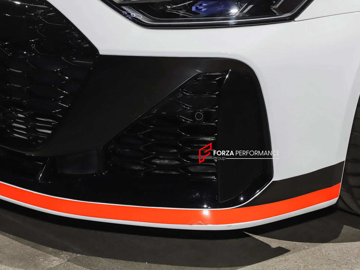 DRY CARBON BODY KIT for AUDI RS6 AVANT C8 GT 2024+ FORZA PERFORMANCE custom fit GT Style

Set includes:
Front Lip
Front Bumper Assembly
Front Fenders
Roof Spoiler
Rear Bumper Assembly
Rear Diffuser

Material: Dry Carbon, Plastic

NOTE: Professional installation is required.