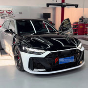 DRY CARBON BODY KIT for AUDI RS6 AVANT C8 GT 2024+ FORZA PERFORMANCE custom fit GT Style

Set includes:
Front Lip
Front Bumper Assembly
Front Fenders
Roof Spoiler
Rear Bumper Assembly
Rear Diffuser

Material: Dry Carbon, Plastic

NOTE: Professional installation is required.