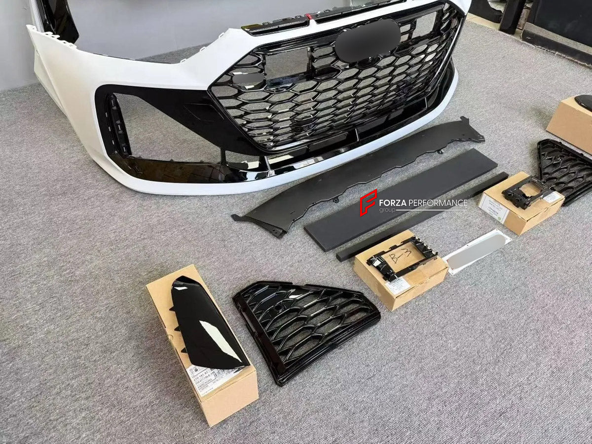 DRY CARBON BODY KIT for AUDI RS6 AVANT C8 GT 2024+ FORZA PERFORMANCE custom fit GT Style

Set includes:
Front Lip
Front Bumper Assembly
Front Fenders
Roof Spoiler
Rear Bumper Assembly
Rear Diffuser

Material: Dry Carbon, Plastic

NOTE: Professional installation is required.