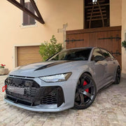DRY CARBON BODY KIT for AUDI RS6 AVANT C8 GT 2024+ FORZA PERFORMANCE custom fit GT Style

Set includes:
Front Lip
Front Bumper Assembly
Front Fenders
Roof Spoiler
Rear Bumper Assembly
Rear Diffuser

Material: Dry Carbon, Plastic

NOTE: Professional installation is required.