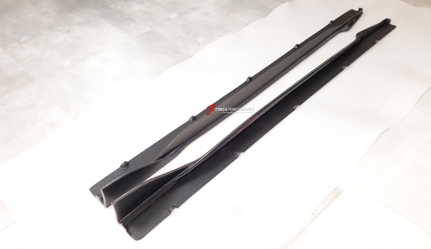 DRY CARBON BODY KIT for AUDI RS6 C8 FACELIFT 2024+

Set includes:

Hood
Front Bumper
Front Lip
Side Skirts
Rear Spoiler
Roof Spoiler

Rear Diffuser

Material: Carbon

NOTE: Professional installation is required