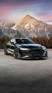 DRY CARBON BODY KIT for AUDI RS7 C8 2019+

Set includes:

Front Lip
Side Skirts

Rear Diffuser with LED Lights

Material: Dry Carbon

* Each part can be sent separately

NOTE: Professional installation is required