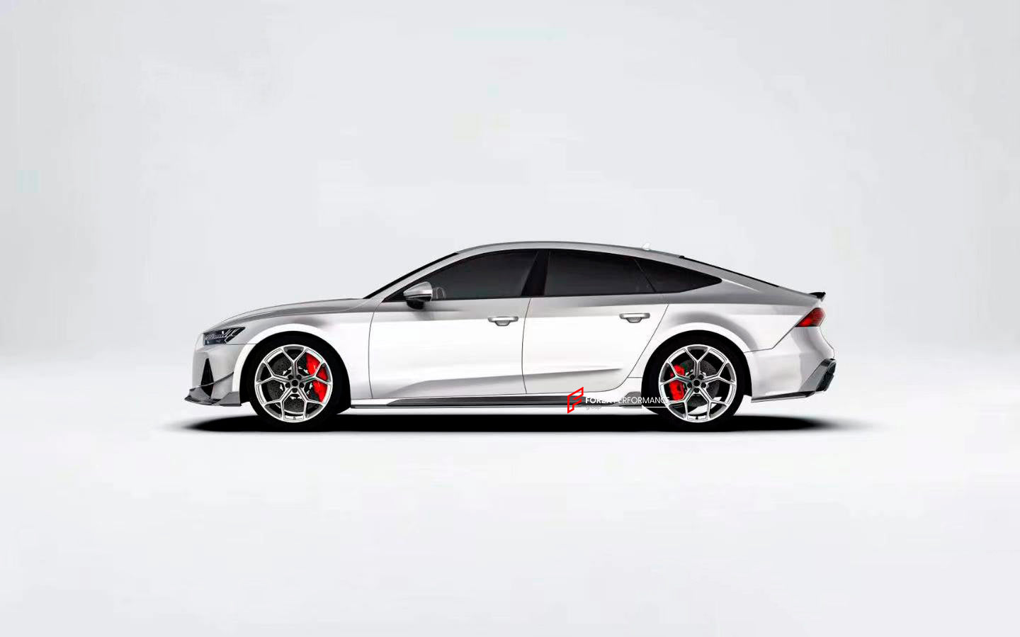 DRY CARBON BODY KIT for AUDI RS7 C8 2019+

Set includes:

Front Lip
Front canards
Side skirts
Rear Diffuser

Material: Dry Carbon